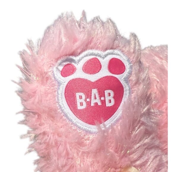 Build a Bear Sparkle Pink Disney Princess w/Crown Plush Stuffed Support Toy - Picture 9 of 16